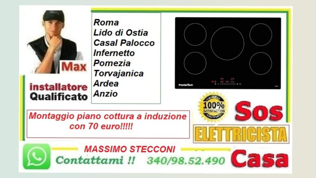 5334262  Piano induzione installazione